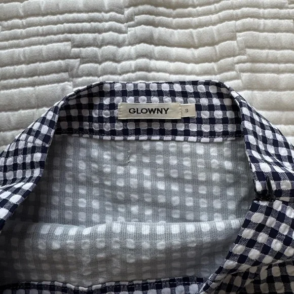 【GLOWNY】24SS U BABY GINGHAM SKIRT Glowny U BABY GINGHAM SKIRT (NAVY)